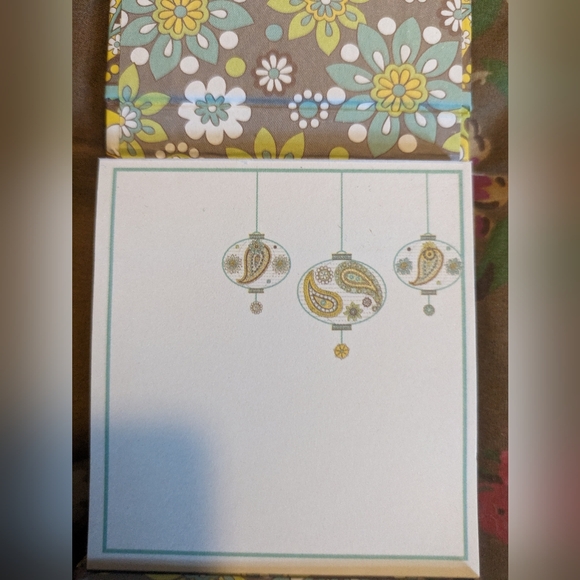 ⭐Vera Bradley pocket stickies sticky notepad lemon parfait - Picture 6 of 10